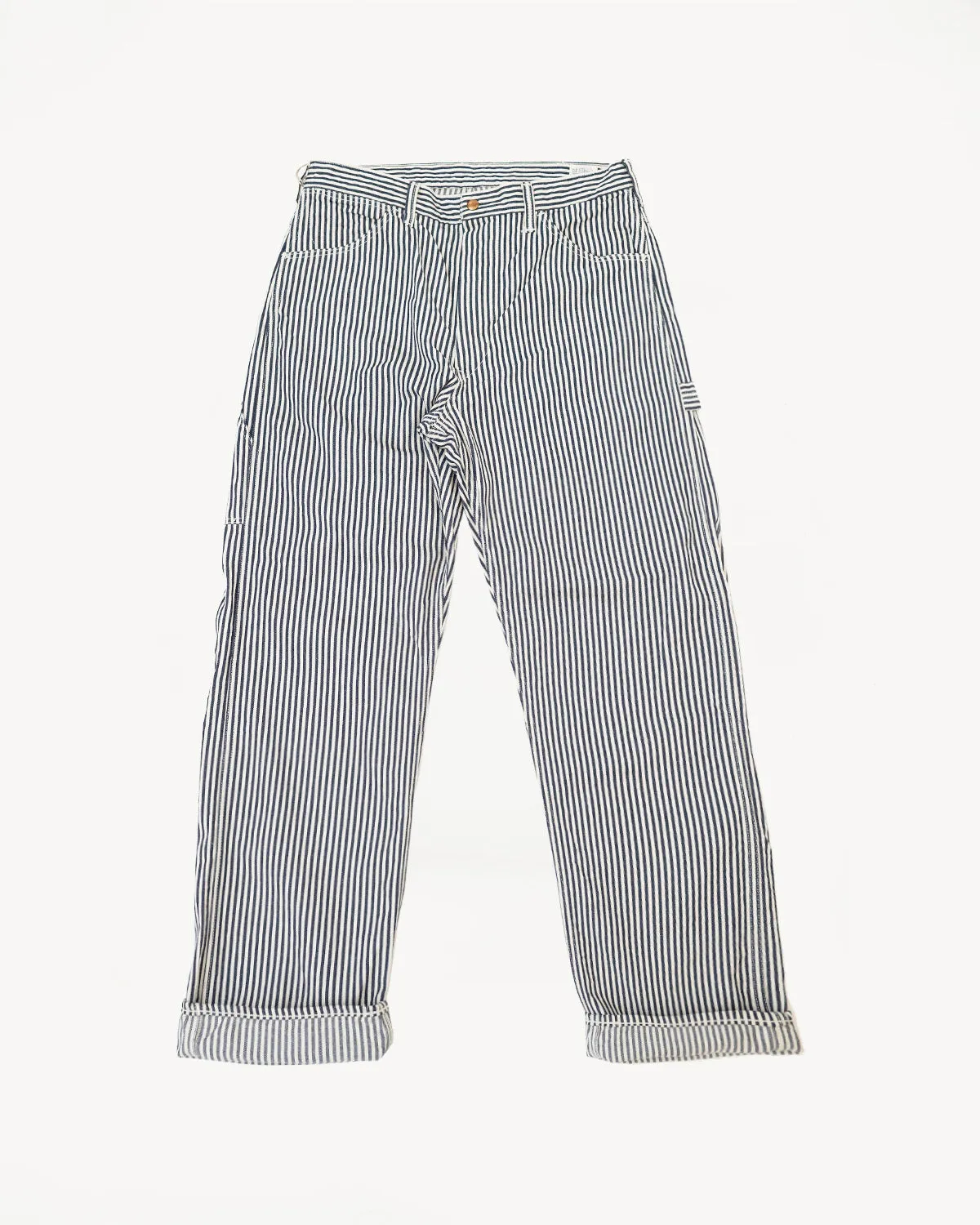 01-5120-181 - Painters Pants Hickory Denim Stripe Relax Fit - Indigo/Natural