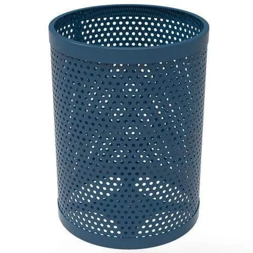 32 Gallon Trash Receptacle - Circular Pattern