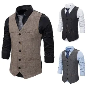 Aidase Single Breasted Vest Sportsman Vest Gilet Men Suits for Wedding Vests Men Skin Waistcoat Steampunk Full Men's Suit