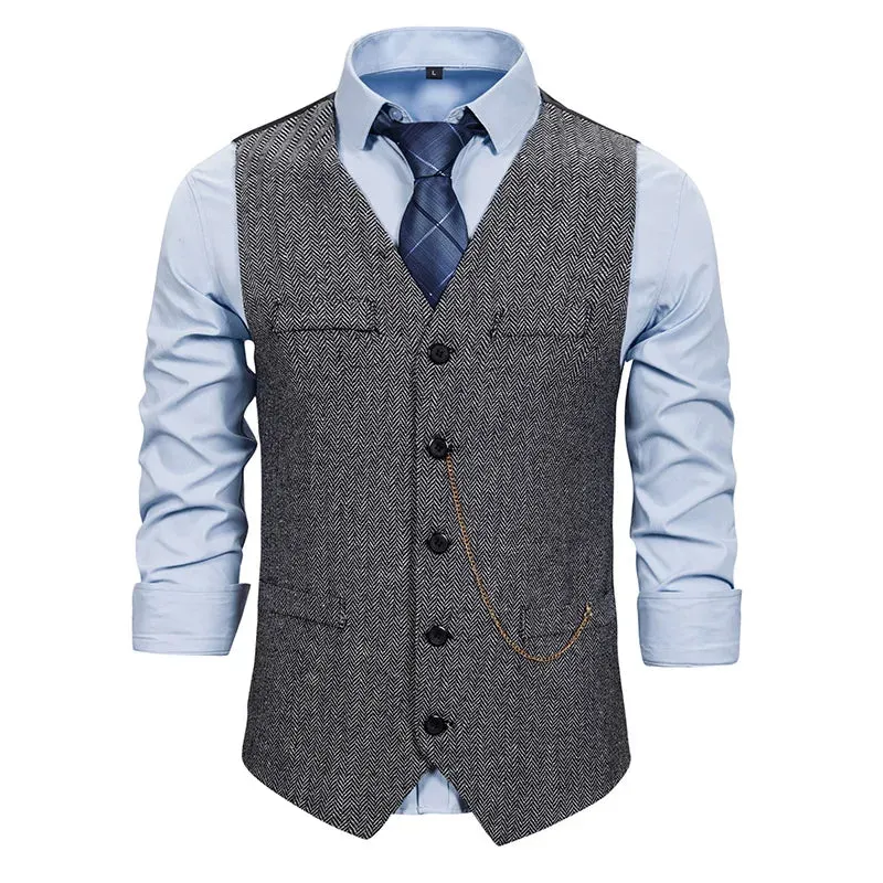 Aidase Single Breasted Vest Sportsman Vest Gilet Men Suits for Wedding Vests Men Skin Waistcoat Steampunk Full Men's Suit