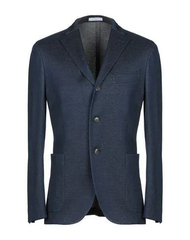 Boglioli Man Blazer Dark blue 48 suit