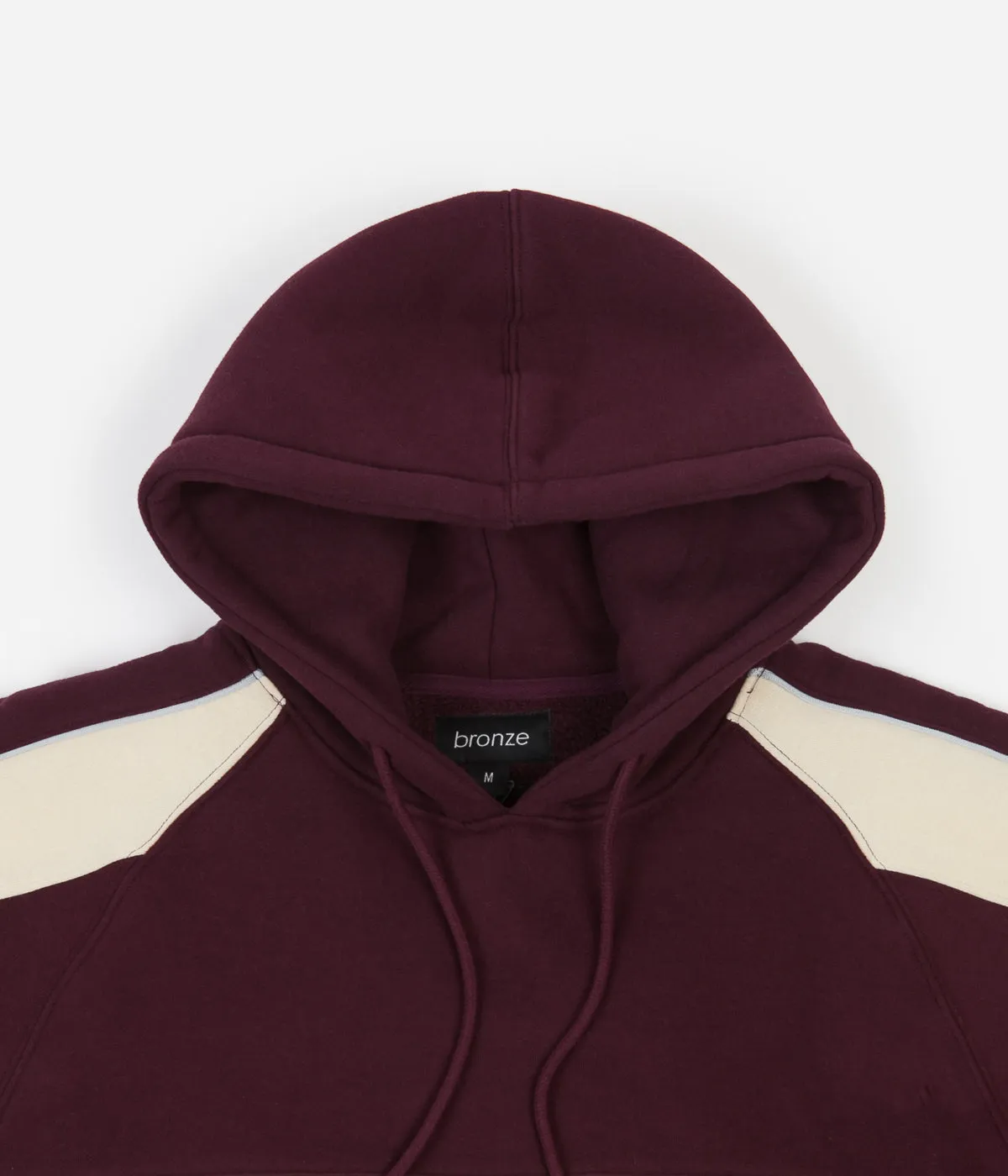 Bronze 56K Piping Hoodie - Burgundy