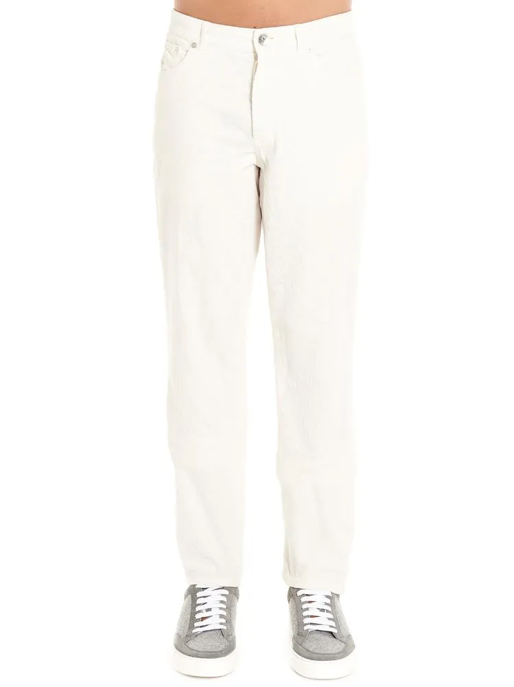 Brunello Cucinelli Slim-Fit Corduroy Pants