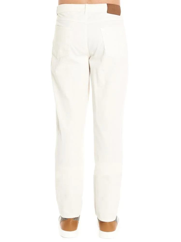 Brunello Cucinelli Slim-Fit Corduroy Pants