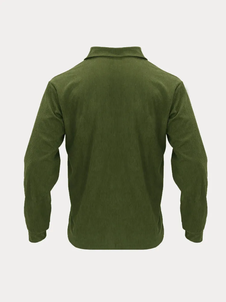 Casual Thermal Corduroy Shirt