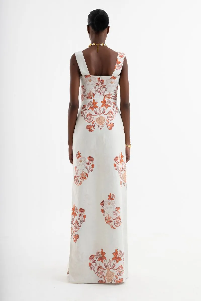 CLIO OYSTER MAXI DRESS