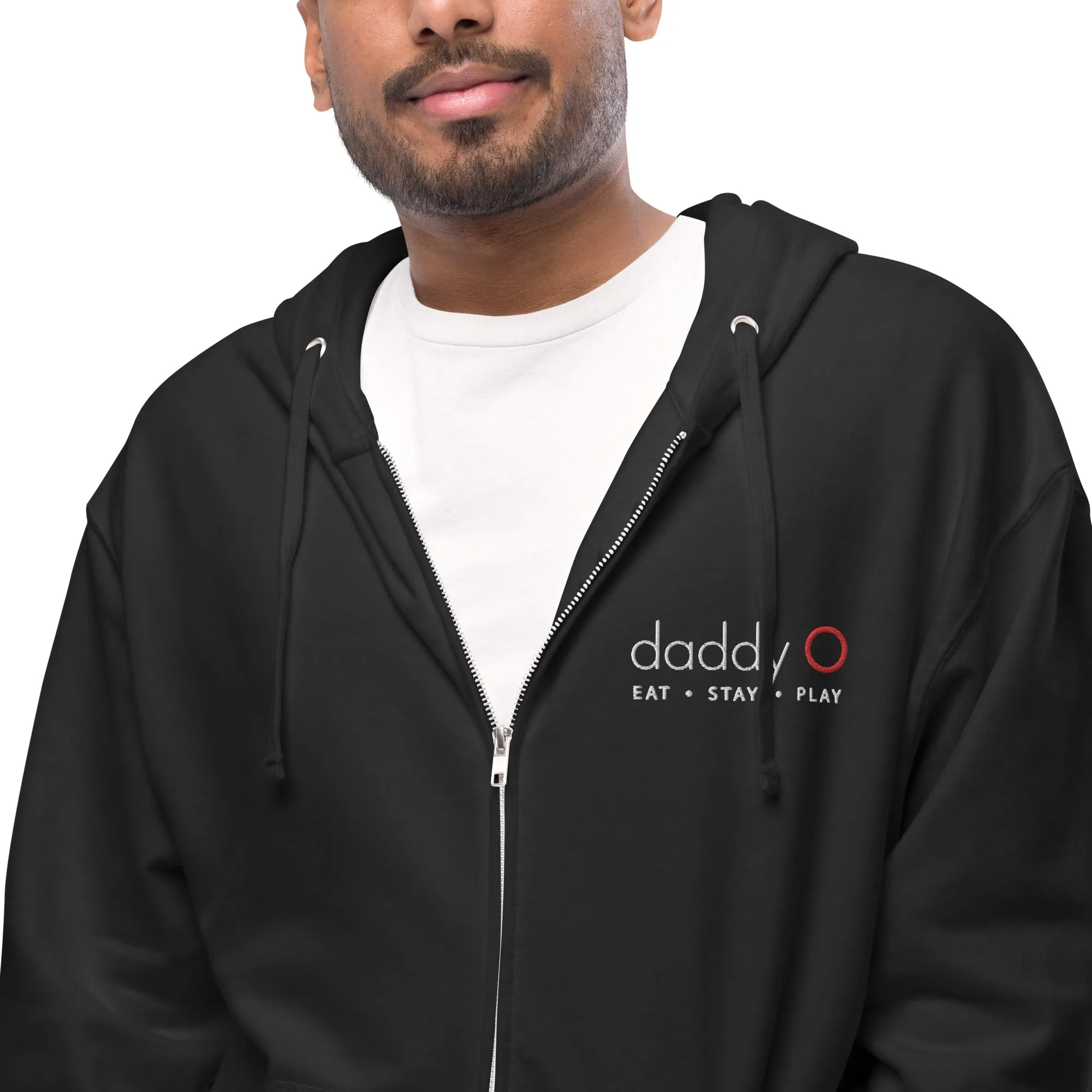 Daddy-O Unisex fleece Zip Up Hoodie