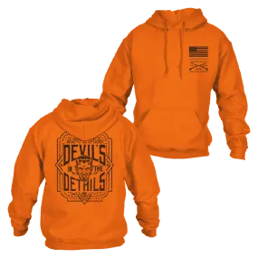 Devils In The Details Hoodie - Safety Orange