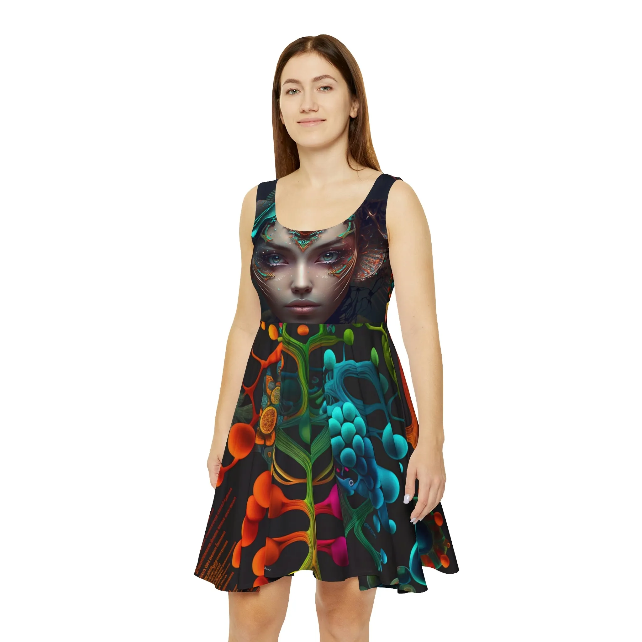 DMT Goddess Women's Skater Dress