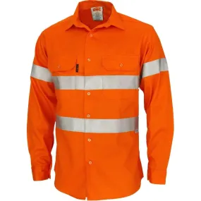 Dnc Workwear Patron Saint Flame Retardant Arc Rated Long Sleeve Taped Shirt With 3m Fr Tape - 3405