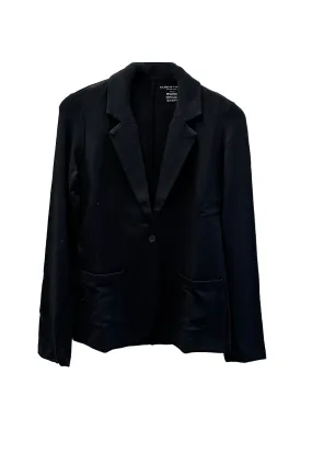 Fleece Button Blazer