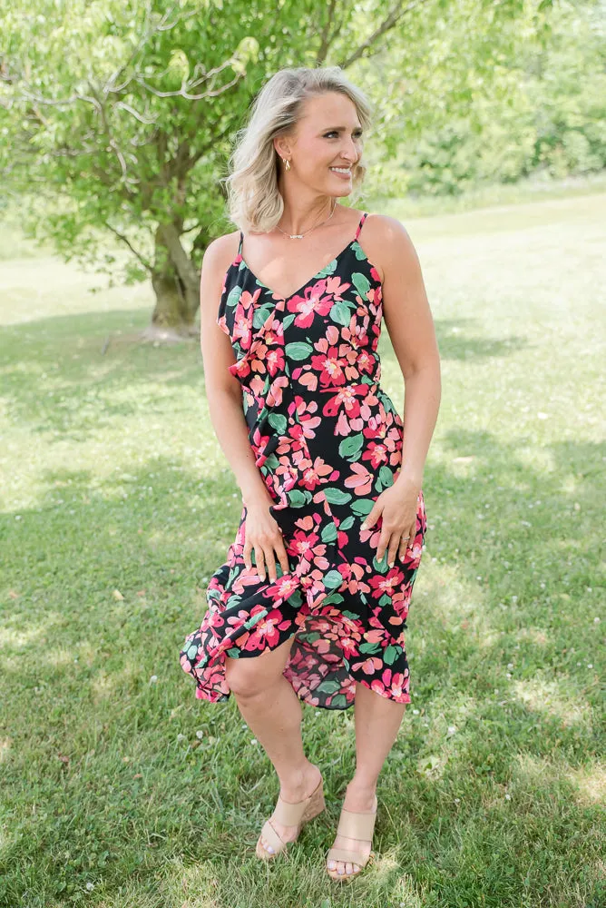 Flourishing in Floral Dress [Online Exclusive]