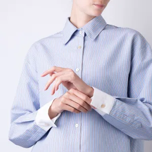 FORTE FORTE SHIRT 13308 5011 SKY BLUE