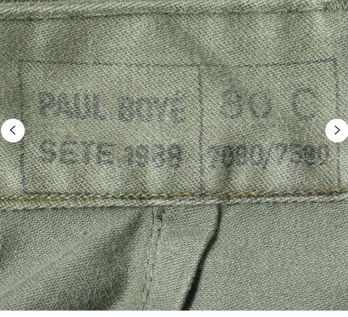 French Military F1 F2 Combat Pants