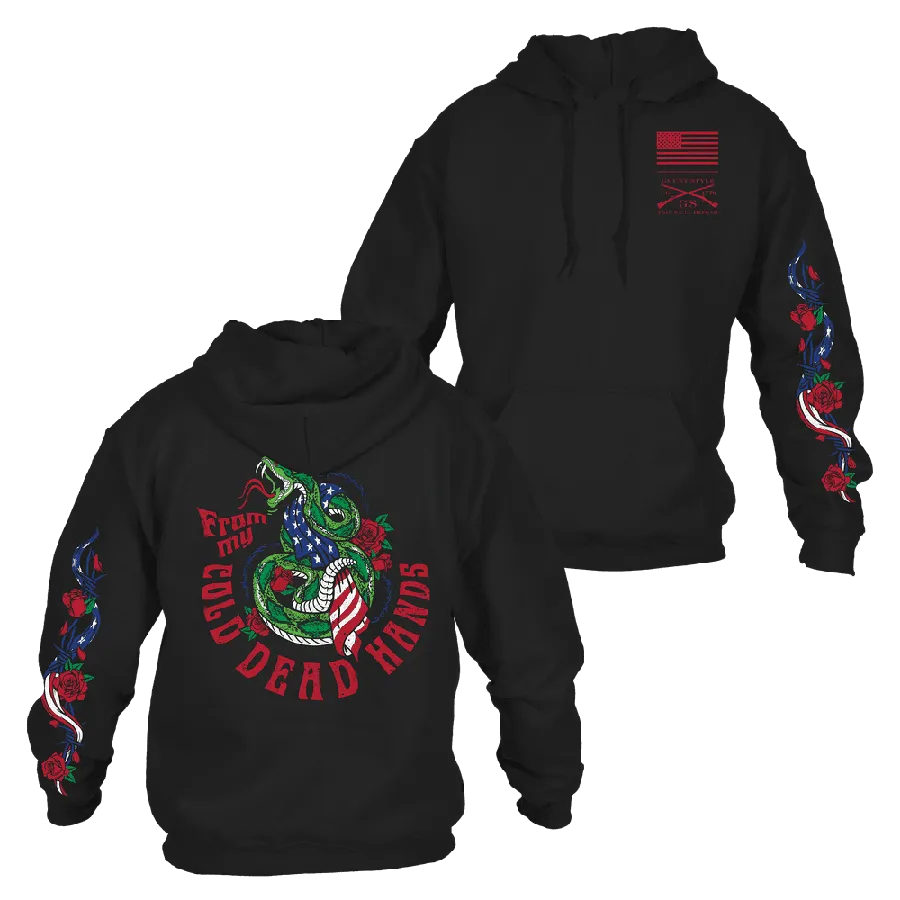 From My Cold Dead Hands Hoodie - Black