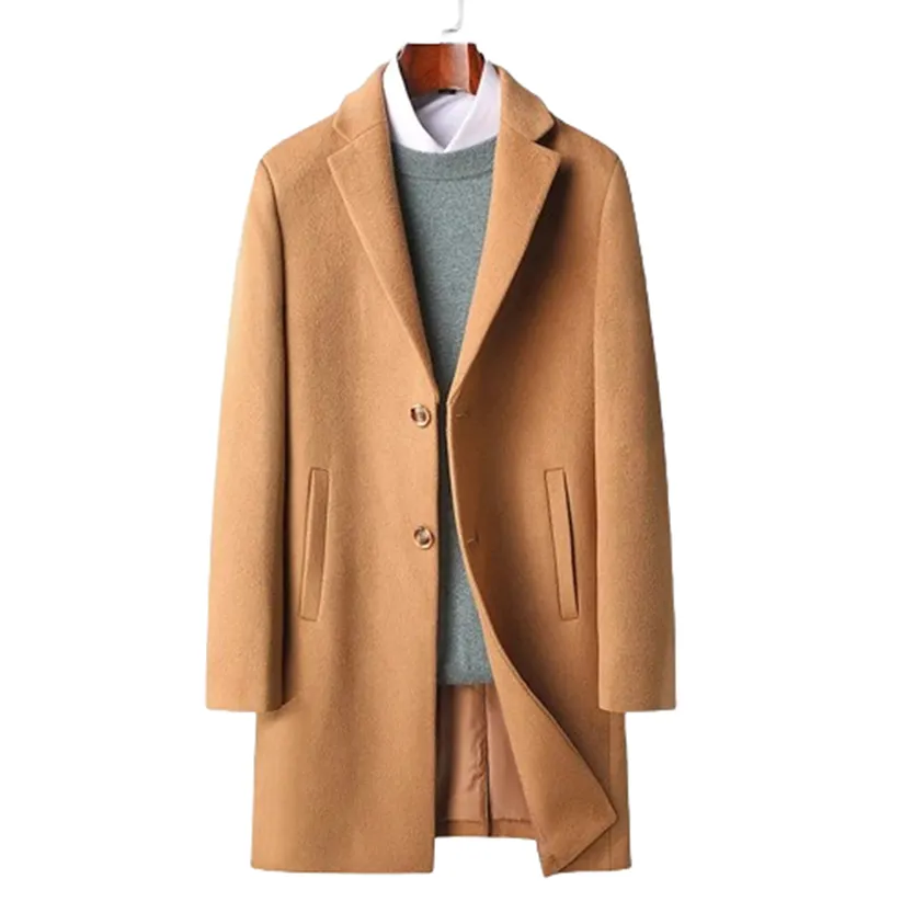 Funki Buys | Jackets | Men's Wool Trench Coat