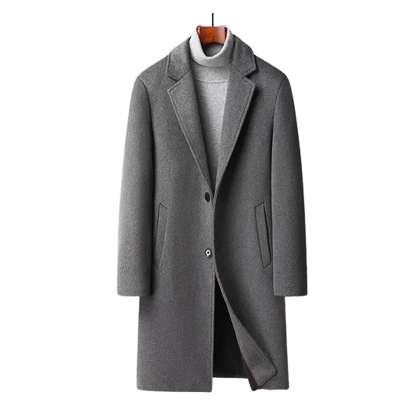 Funki Buys | Jackets | Men's Wool Trench Coat