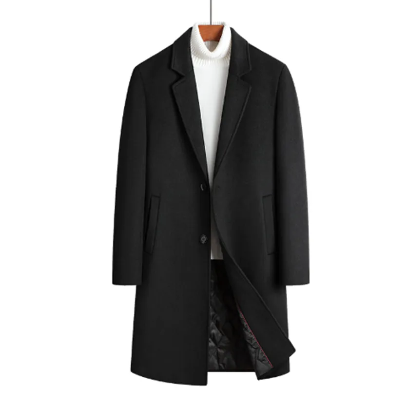 Funki Buys | Jackets | Men's Wool Trench Coat