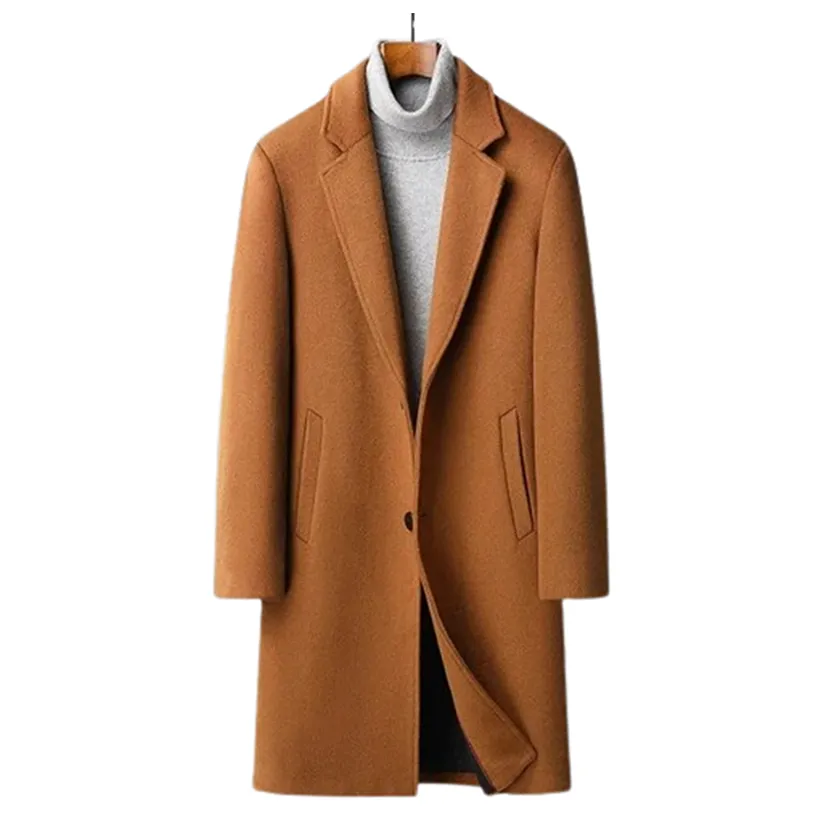 Funki Buys | Jackets | Men's Wool Trench Coat