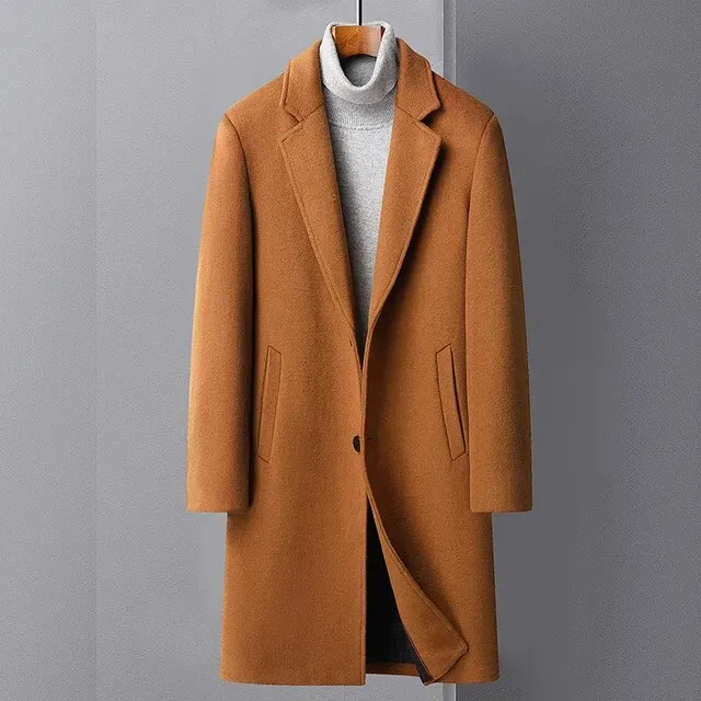 Funki Buys | Jackets | Men's Wool Trench Coat