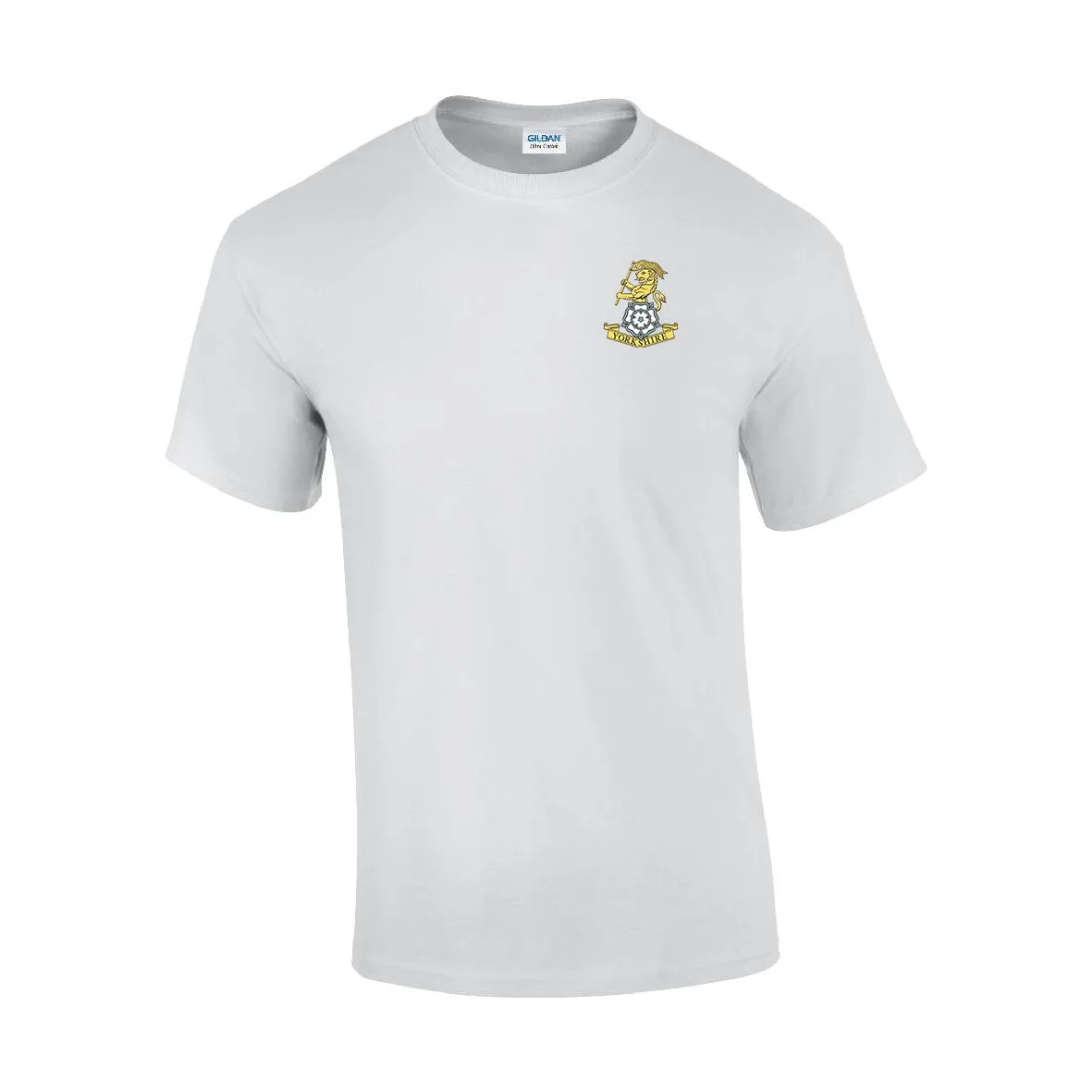 GD02 - Yorkshire Regiment Premium Quality Embroidered T-Shirt