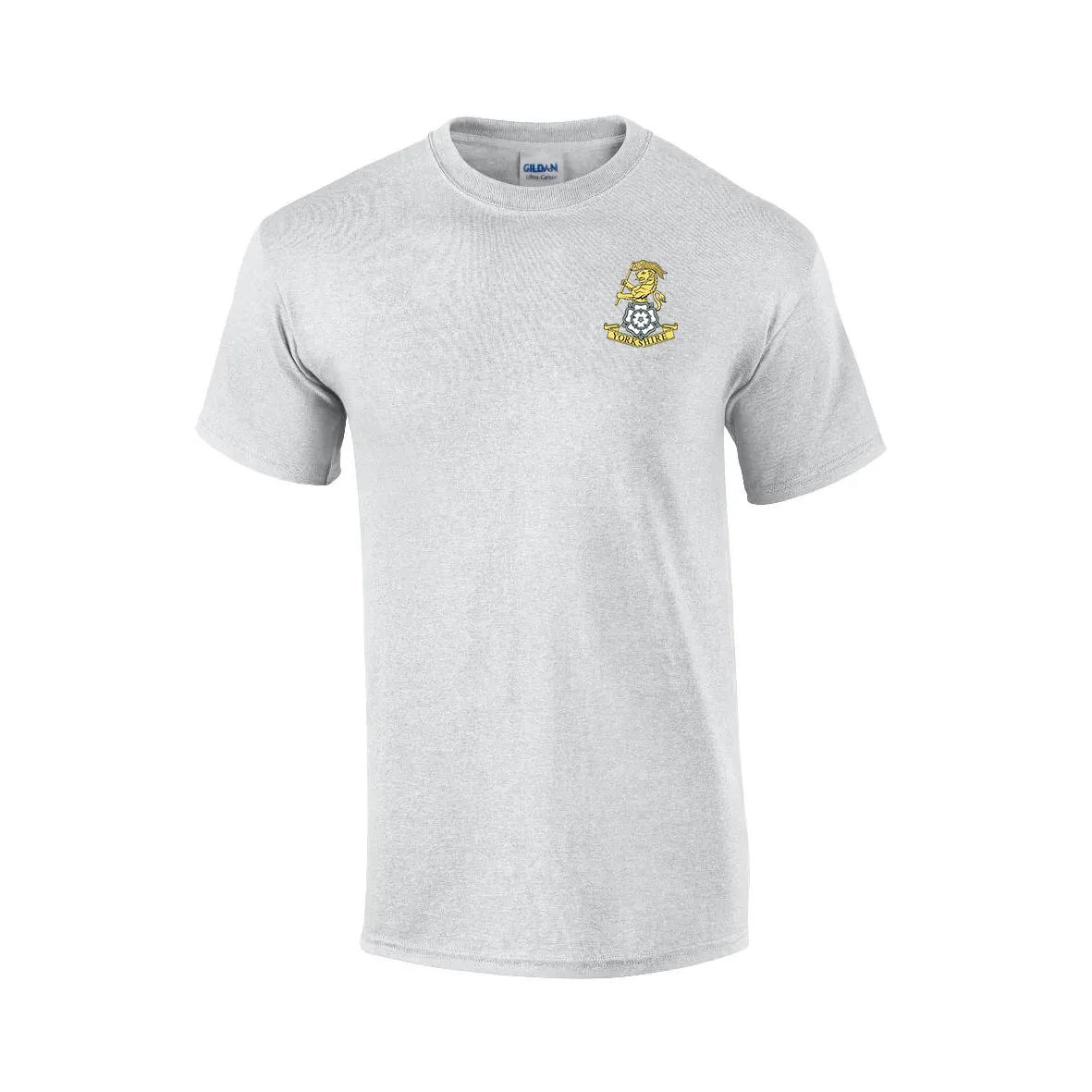 GD02 - Yorkshire Regiment Premium Quality Embroidered T-Shirt