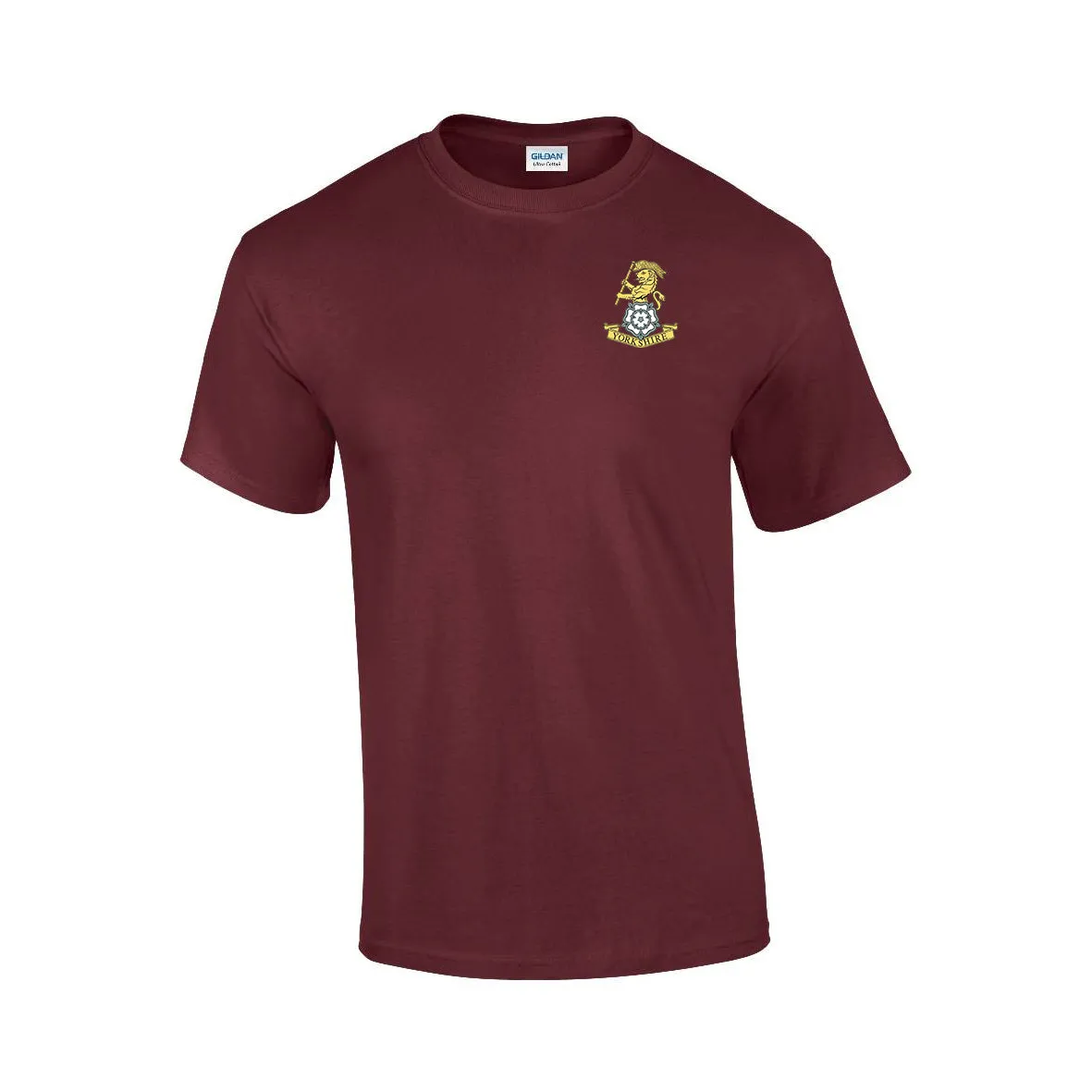 GD02 - Yorkshire Regiment Premium Quality Embroidered T-Shirt