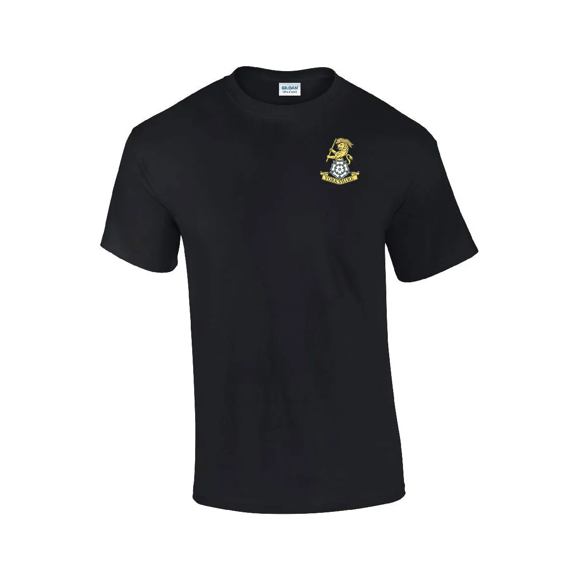 GD02 - Yorkshire Regiment Premium Quality Embroidered T-Shirt