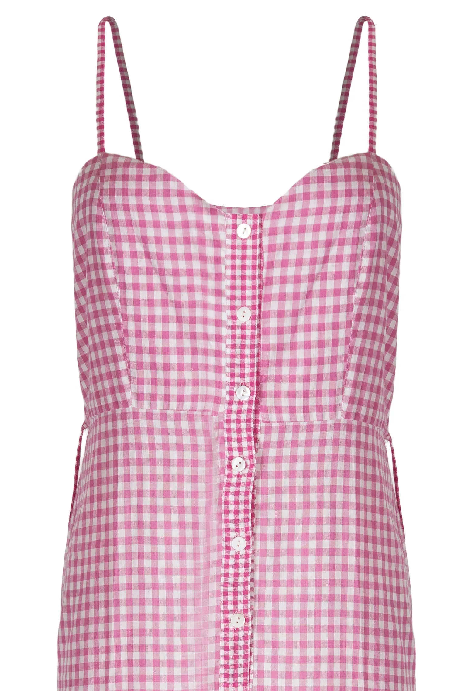 Gigi Vichy Dress Pink