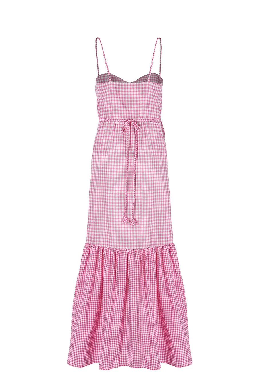 Gigi Vichy Dress Pink