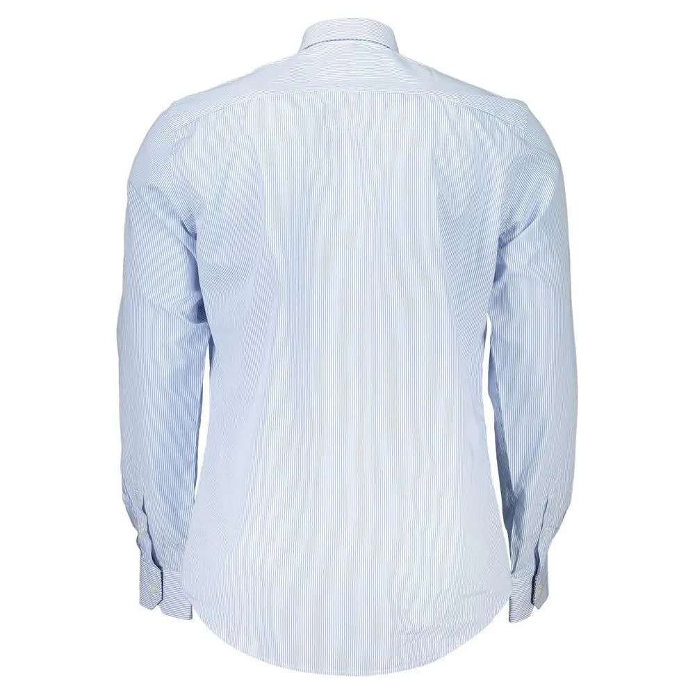 Harmont & Blaine Chic Light Blue Organic Cotton Shirt