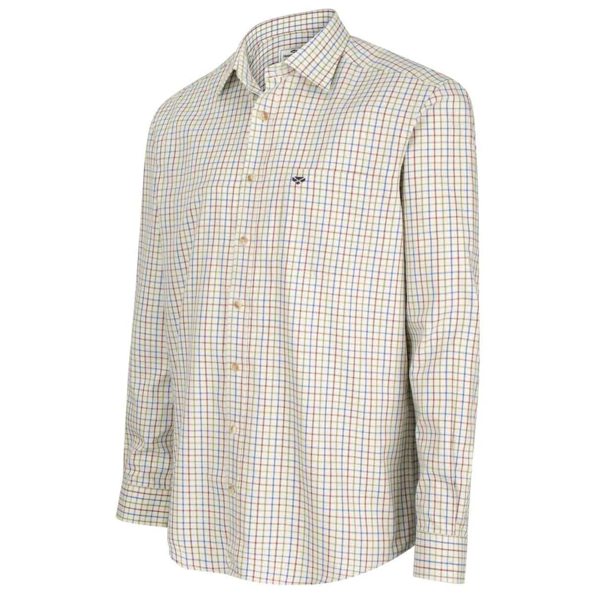 Hoggs of Fife Inverness Cotton Tattersall Shirt