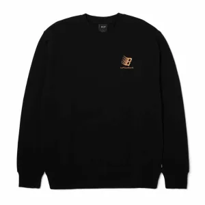 Huf X Bronze Crewneck Sweatshirt Black