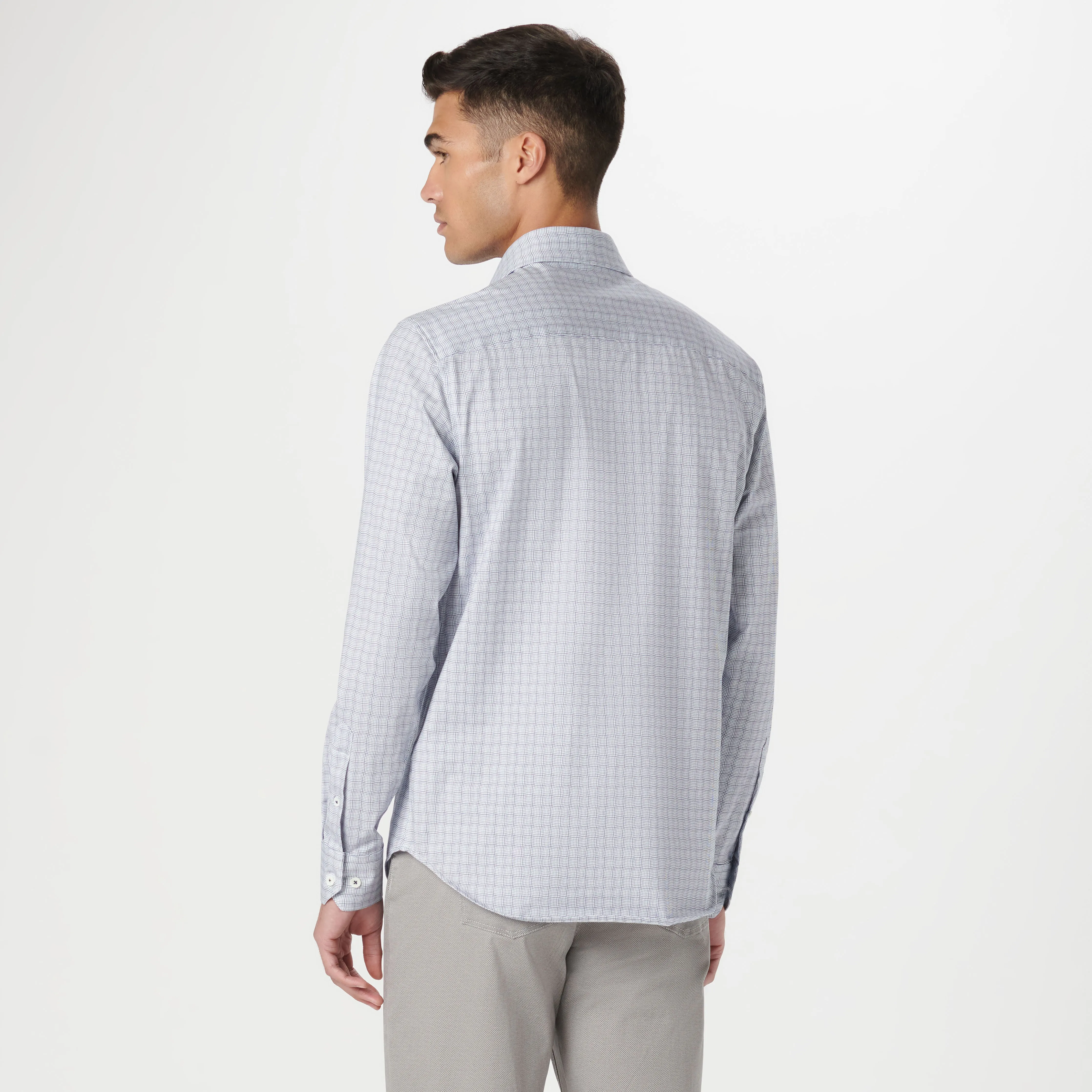 James Curved Check OoohCotton Shirt