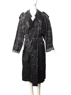 JEAN PAUL GAULTIER HOMME- AS IS 80s Distressed Trench Coat, Size Large