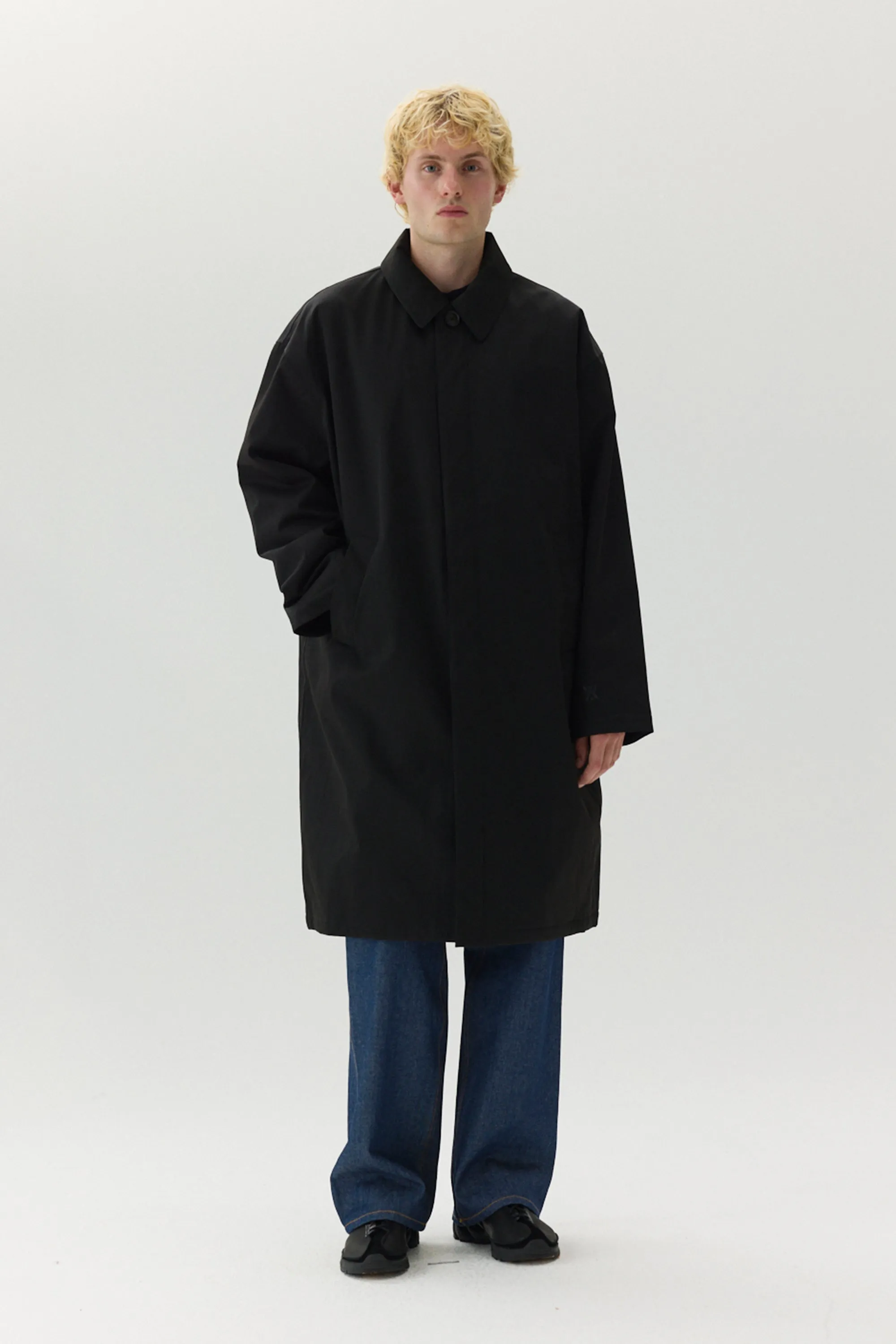 JOBA CARCOAT NIN SPIN AW24 BLACK