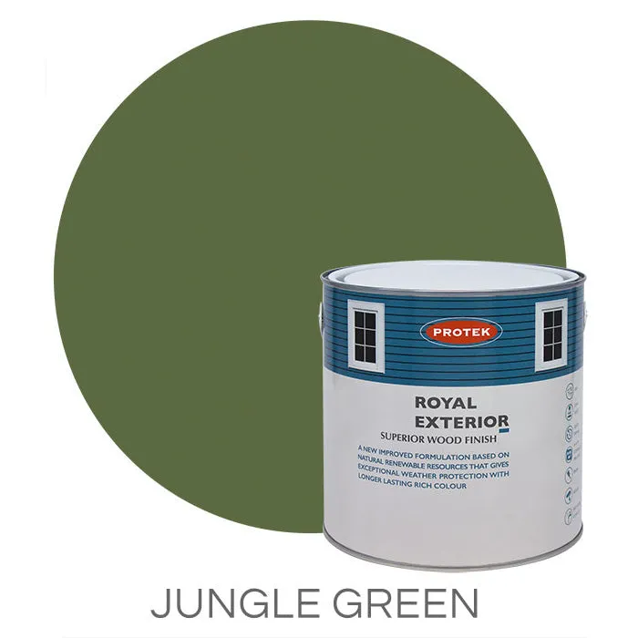 Jungle Green Royal Exterior Wood Finish