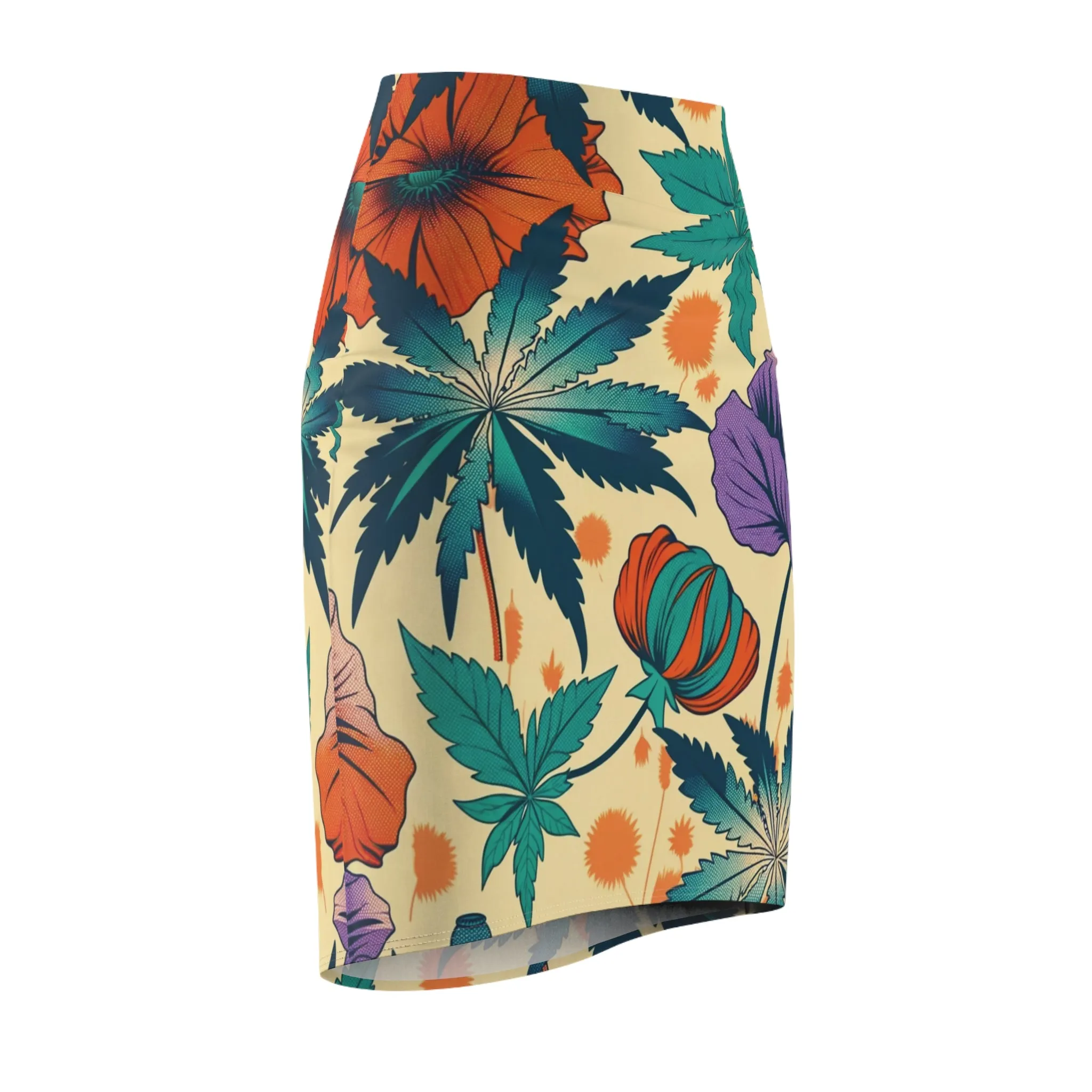 Kannabista Pencil Skirt