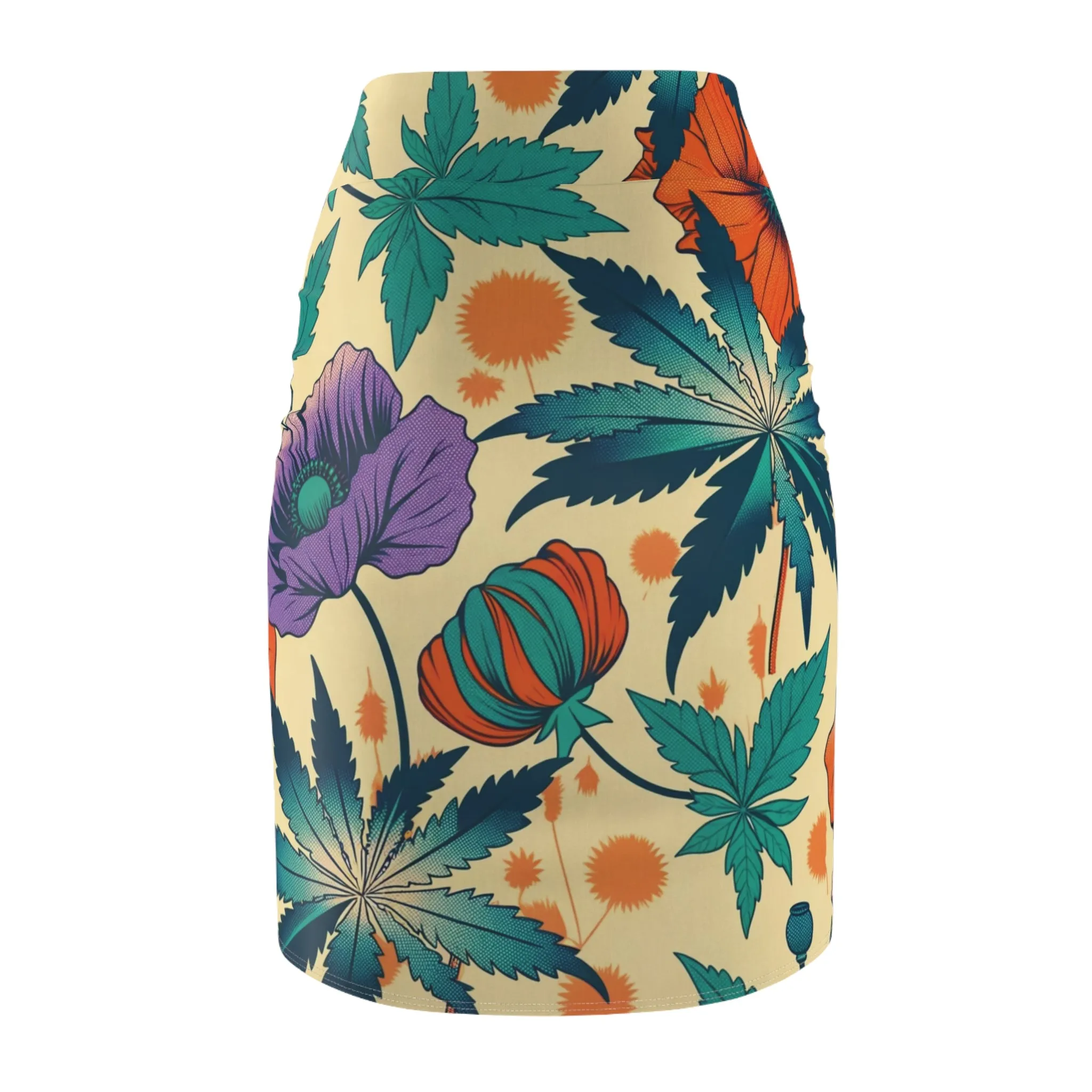 Kannabista Pencil Skirt