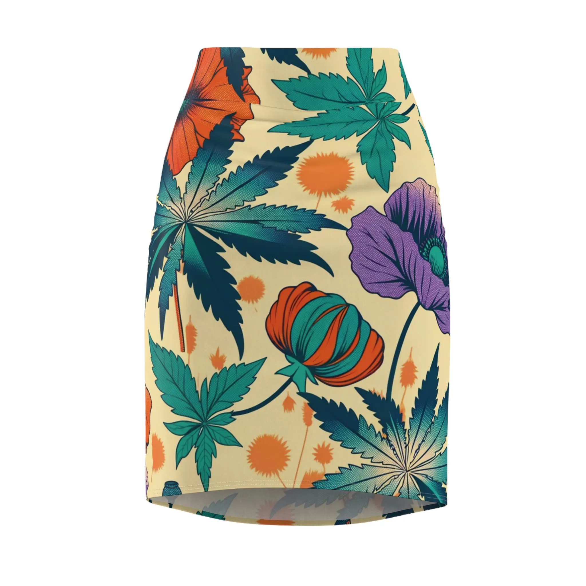 Kannabista Pencil Skirt