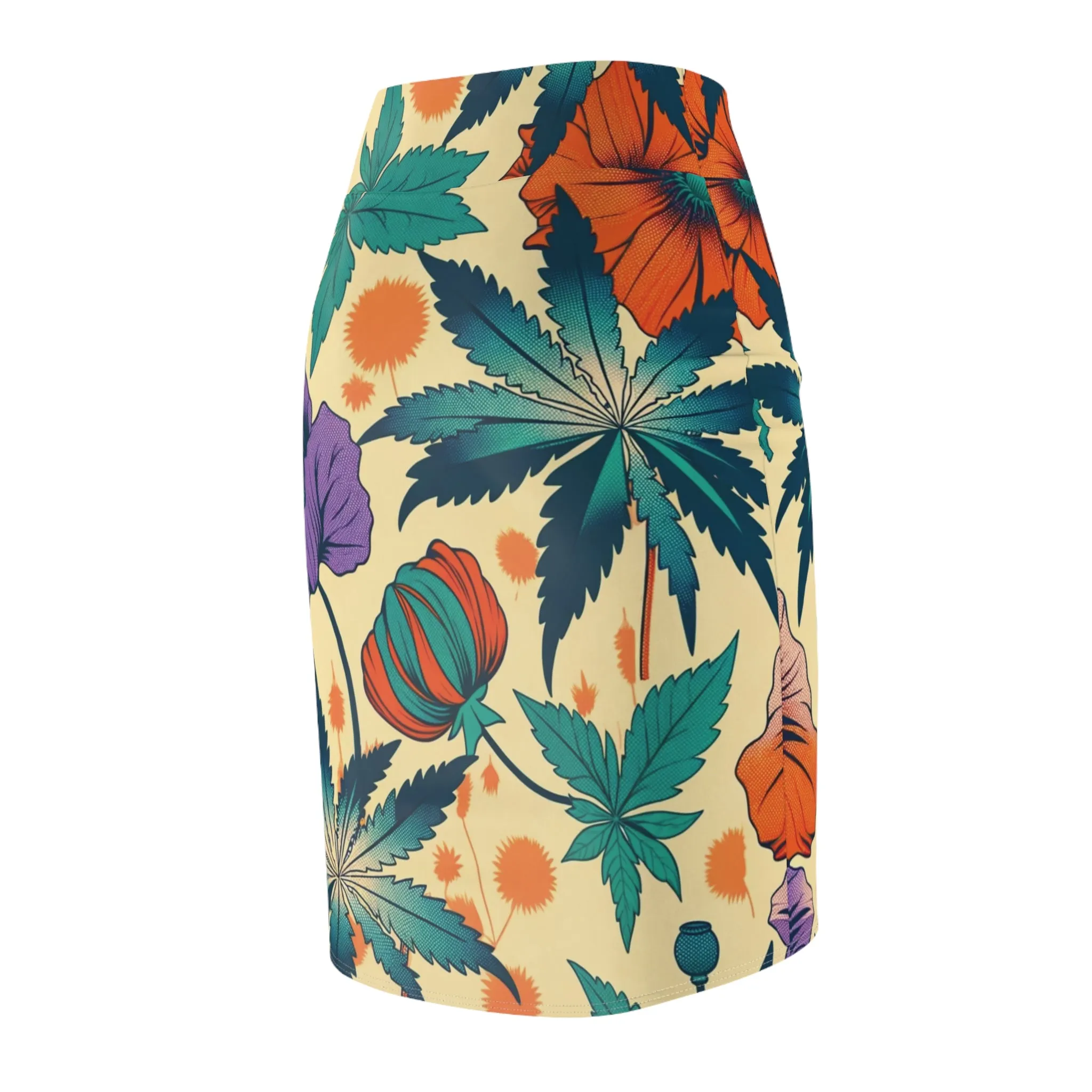 Kannabista Pencil Skirt