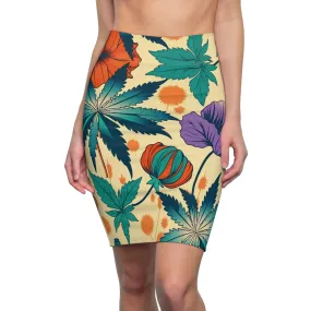 Kannabista Pencil Skirt