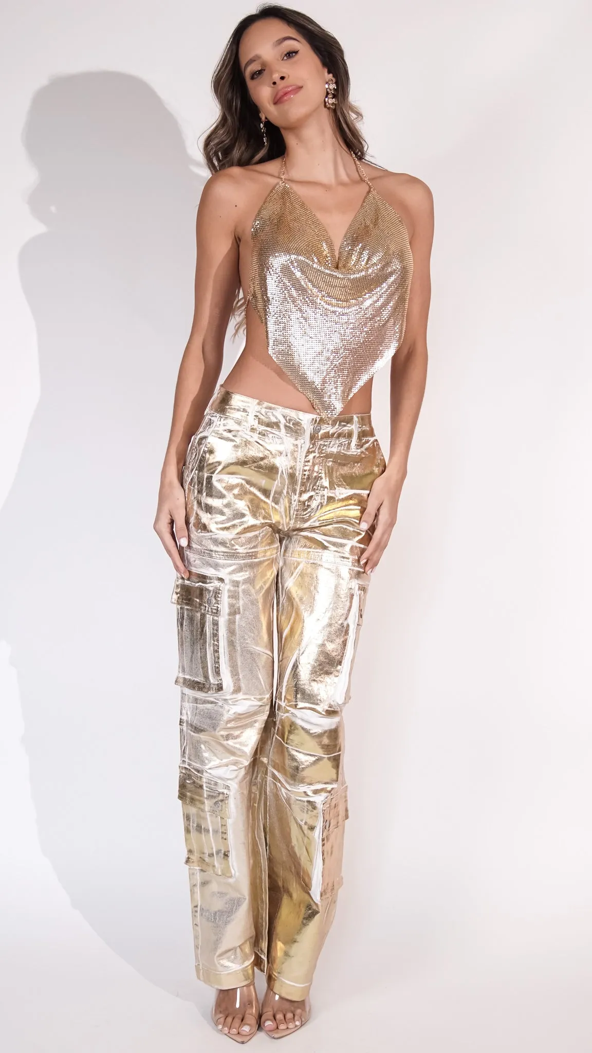 Kanye Gold Pants