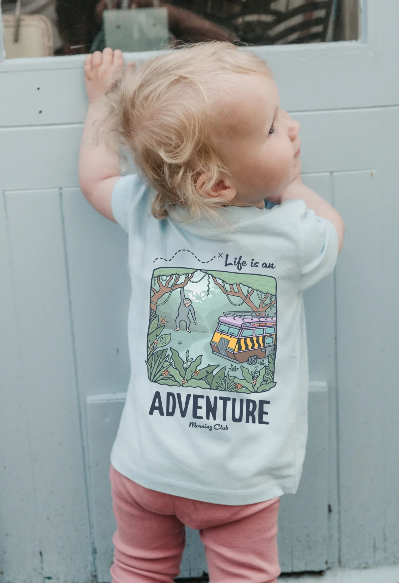 Life Is An Adventure Organic Cotton Childrens T-Shirt