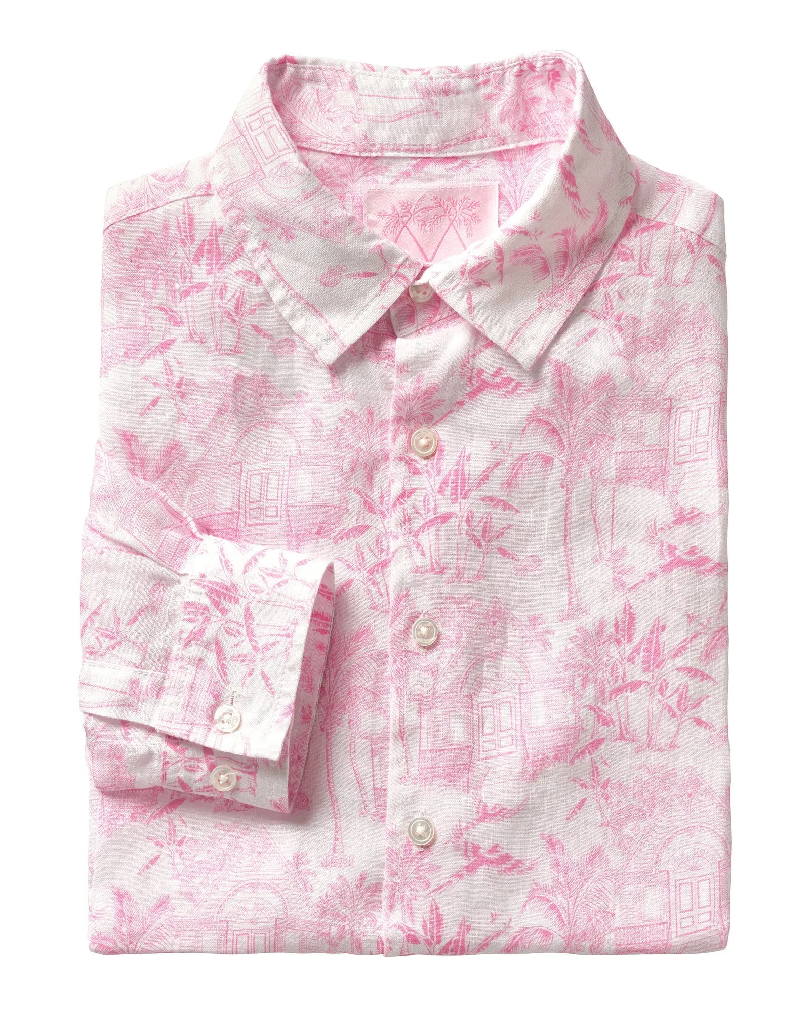 Linen Shirt PINK HOUSE TOILE