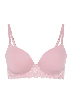 Luxury Moments Lace T-Shirt Bra | Pale Pink 71503-1387