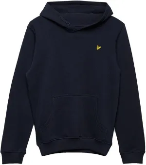 Lyle And Scott Juniors Classic Pullover Hoody Fleece Navy Blazer