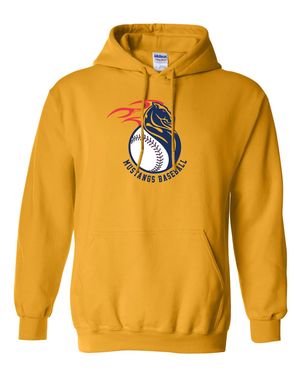 Mustangs Fireball Pullover Hoodie