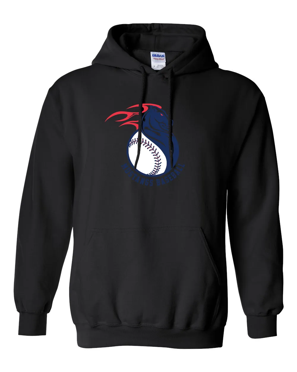 Mustangs Fireball Pullover Hoodie