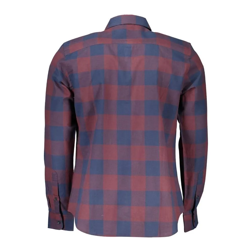 North Sails Red Cotton Men Shirt